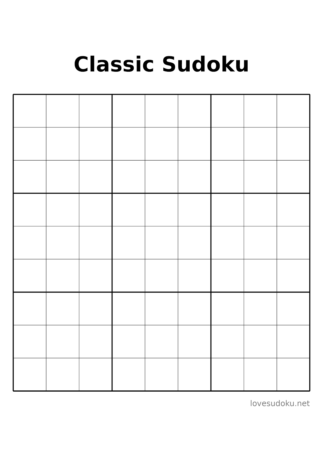 daily printable sudoku